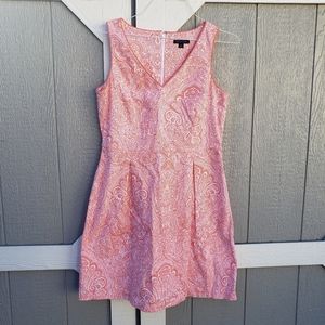 Tommy Hilfiger Paisley Fit & Flare Sleeveless Dress